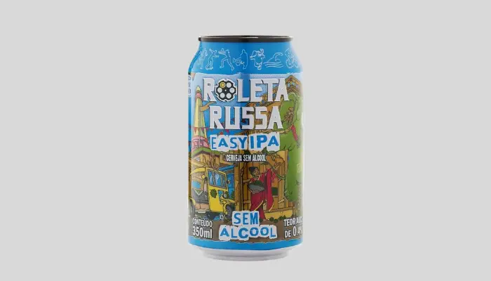 Roleta Russa Easy IPA Sem Álcool - cervejas com baixa caloria