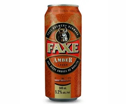 Cerveja Faxe Amber Lager