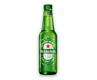 Garrafa long neck de Heineken