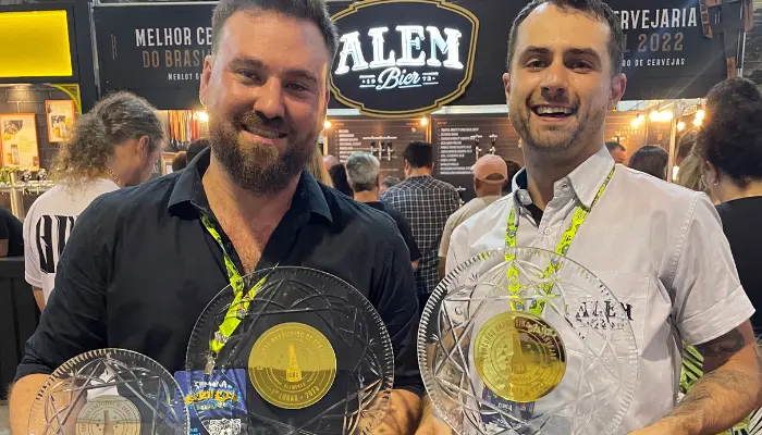 Alem Bier - Prêmios no Concurso Brasileiro de Cervejas 2023